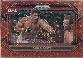 Paulo Costa 2023 Panini Prizm Under Card UFC Base #79 Red