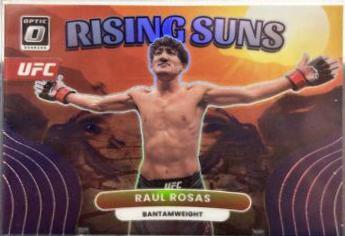 Raul Rosas 2023 Panini Donruss Optic UFC Rising Suns #16 Purple