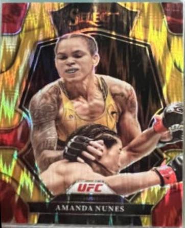 Amanda Nunes 2023 Panini Select UFC Premier Level #138 Gold