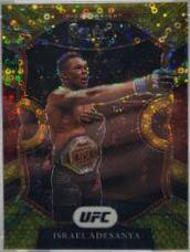 Israel Adesanya 2021 Panini Select UFC Concourse #64 Gold