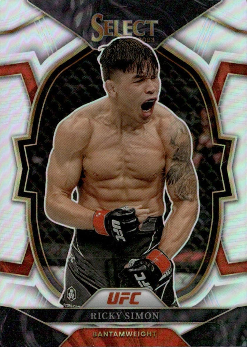 Ricky Simon 2023 Panini Select UFC Concourse #91 Silver