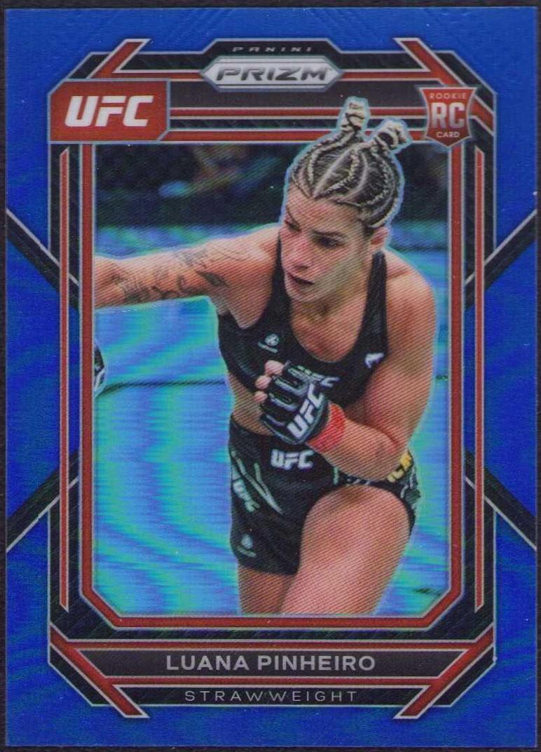 Luana Pinheiro 2023 Panini Prizm UFC Base #170 Blue