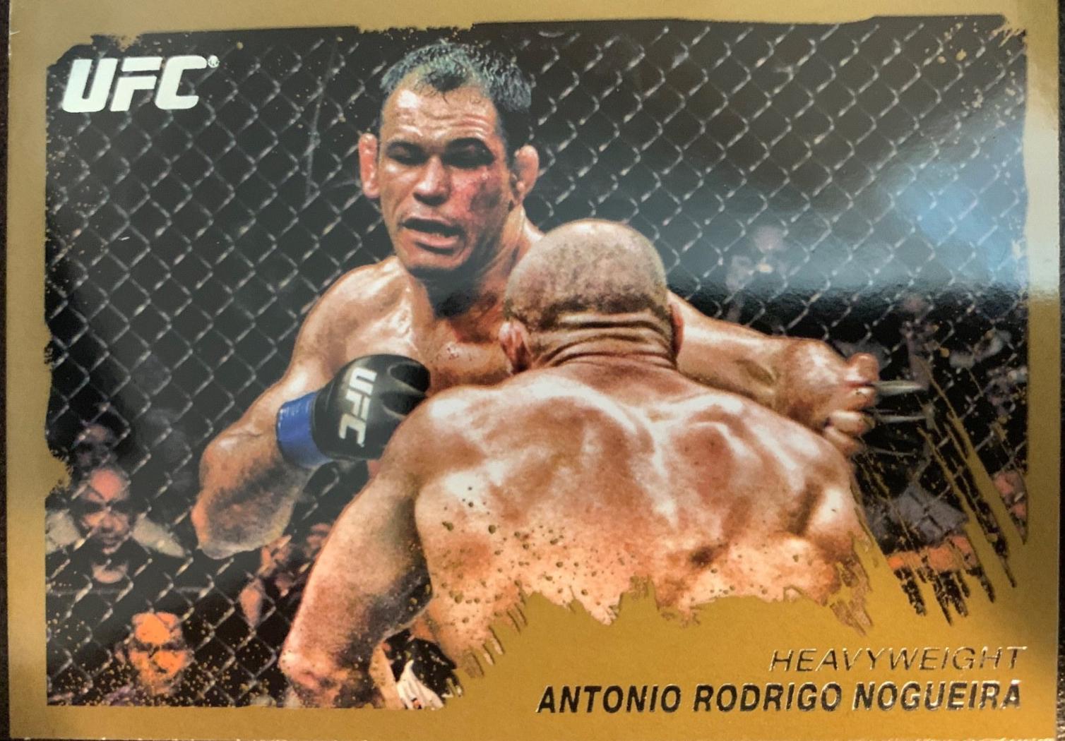 Antonio Rodrigo Nogueira 2011 Topps UFC Moment of Truth Base #50 Gold