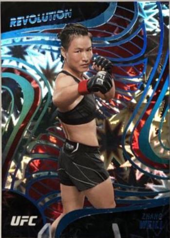 Zhang Weili 2023 Panini Chronicles UFC Revolution #21 Impact