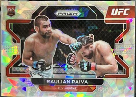 Raulian Paiva 2022 Panini Prizm UFC Base #10 Silver