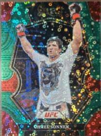 Chael Sonnen 2023 Panini Select UFC Octagonside #226 Silver Die Cut