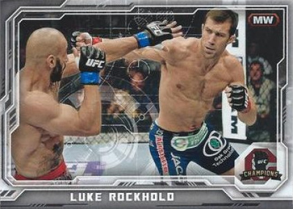 Luke Rockhold 2014 Topps UFC Champions Base #69 Purple