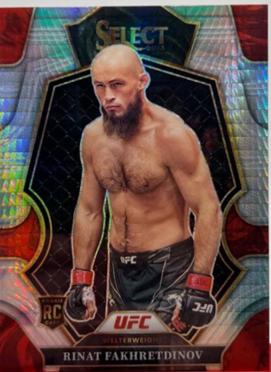 Rinat Fakhretdinov 2023 Panini Select UFC Premier Level #179 Lucky Envelopes