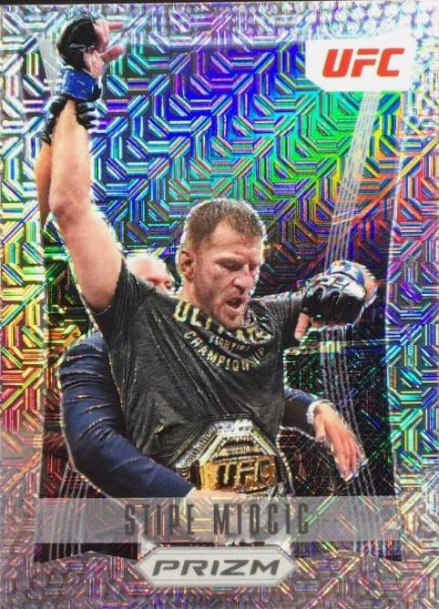 Stipe Miocic 2022 Panini Prizm UFC Base #100 Mojo
