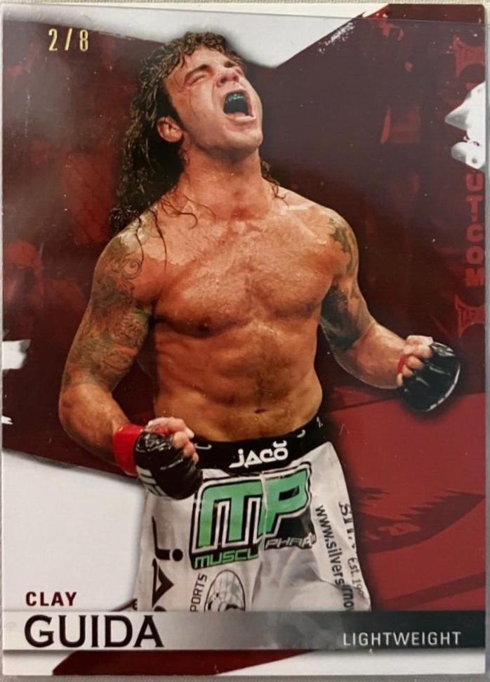 Clay Guida 2010 Topps UFC Knockout Base #73 Red