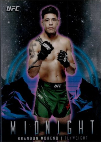 Brandon Moreno 2024 Topps Midnight UFC Base #9 Topps Industry Conference Promo