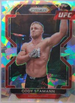 Cody Stamann 2022 Panini Prizm UFC Base #175 Ice