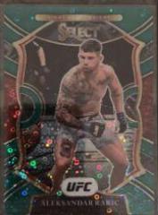 Aleksandar Rakic 2021 Panini Select UFC Octagonside #226 Green Disco