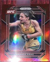 Amanda Ribas 2023 Panini Prizm UFC Base #161 Red