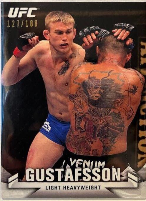 Alexander Gustafsson 2013 Topps UFC Knockout Base #111 Gold