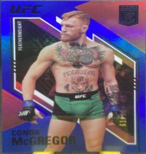Conor McGregor 2021 Panini Chronicles UFC Base Elite #155 Blue
