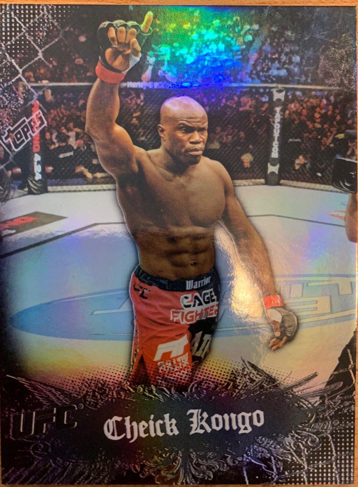 Cheick Kongo 2010 Topps UFC Main Event Base #92 Black
