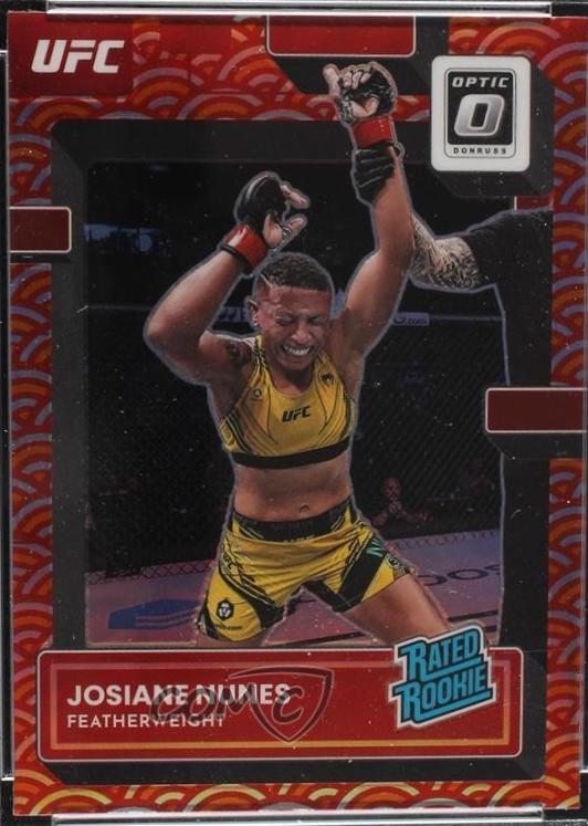 Josiane Nunes 2023 Panini Donruss Optic UFC Base #137 Photon