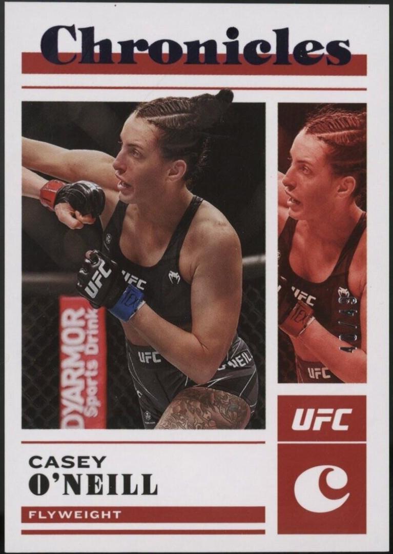 Casey O'Neill 2023 Panini Chronicles UFC Base Chronicles #25 Purple