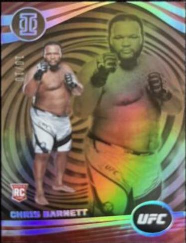 Chris Barnett 2023 Panini Chronicles UFC Base Illusions #274 Gold