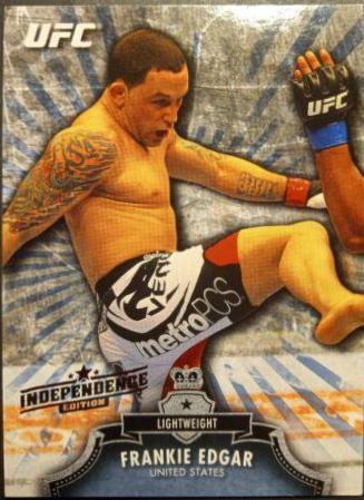 Frankie Edgar 2012 Topps UFC Bloodlines Base #39 Independence Edition