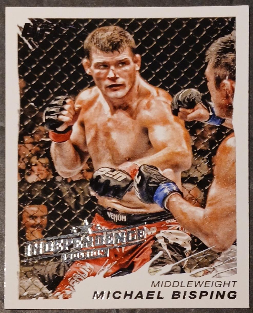 Michael Bisping 2011 Topps UFC Moment of Truth Base #131 Independence Edition