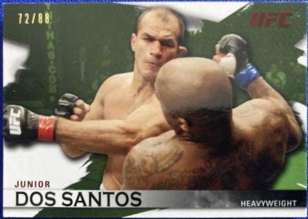 Junior Dos Santos 2010 Topps UFC Knockout Base #28 Green