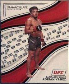 Adrian Yanez 2023 Panini Immaculate Collection UFC Base #96 30th Anniversary
