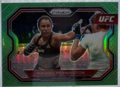 Raquel Pennington 2021 Panini Prizm UFC Base #185 Neon Green