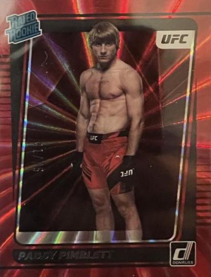 Paddy Pimblett 2022 Panini Donruss UFC Base #207 Red