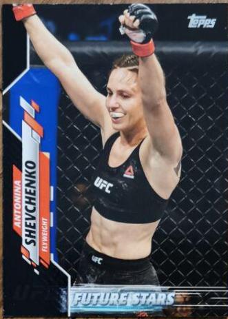 Antonina Shevchenko 2020 Topps UFC Base #85 Black