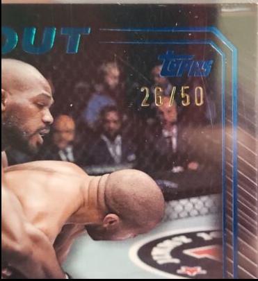 Jon Jones 2024 Topps Knockout UFC Base #66 Blue