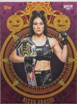 Alexa Grasso 2024 Topps Noche UFC Base #20 Pink