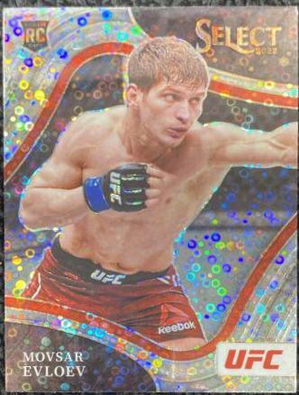 Movsar Evloev 2022 Panini Select UFC Octagonside #266 Disco