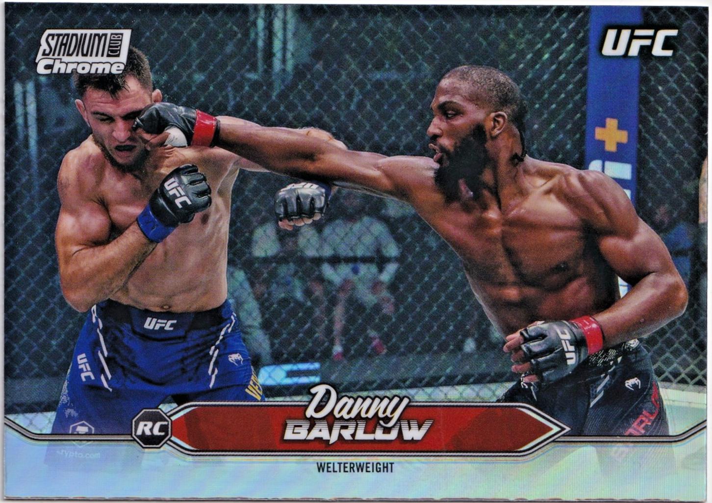Danny Barlow 2025 Topps Stadium Club UFC Base Chrome #C-5 Refractor
