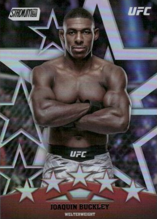 Joaquin Buckley 2025 Topps Stadium Club UFC Special Forces #SF-25 Green
