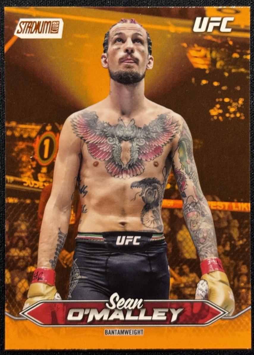 Sean O'Malley 2025 Topps Stadium Club UFC Base #20 Orange