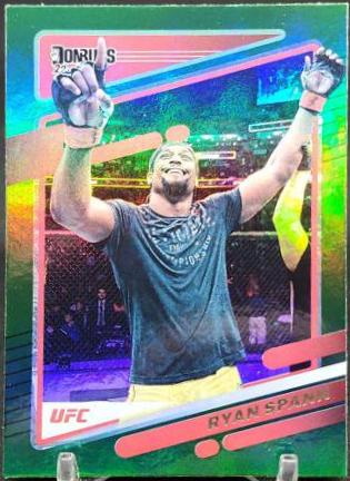 Ryan Spann 2022 Panini Donruss UFC Base #153 Green