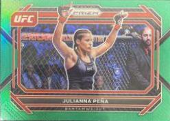 Julianna Peña 2023 Panini Prizm UFC Base #5 Green