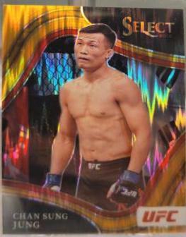 Chan Sung Jung 2022 Panini Select UFC Octagonside #275 Black