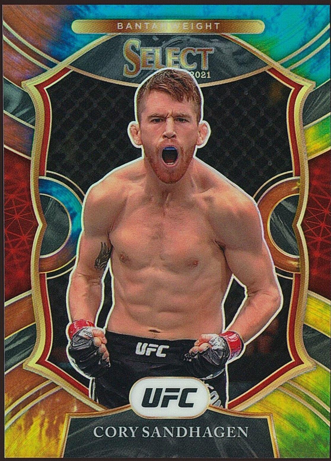 Cory Sandhagen 2021 Panini Select UFC Concourse #50 Tie Dye