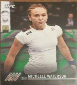 Michelle Waterson-Gomez 2017 Topps UFC Knockout Base #31 Green