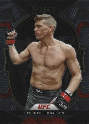 Stephen Thompson 2023 Panini Select UFC Concourse #33 Black Disco