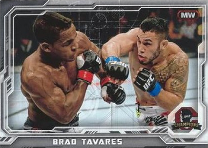 Brad Tavares 2014 Topps UFC Champions Base #197 Silver