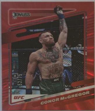 Conor McGregor 2022 Panini Donruss UFC Base #27 Red