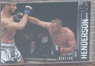 Dan Henderson 2015 Topps UFC Champions Base #40 Black