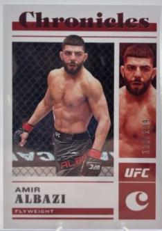 Amir Albazi 2023 Panini Chronicles UFC Base Chronicles #33 Red
