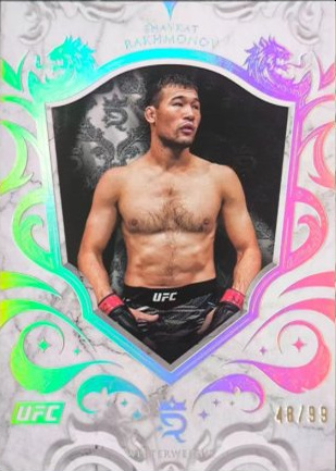 Shavkat Rakhmonov 2025 Topps Royalty UFC Base #98 Gold