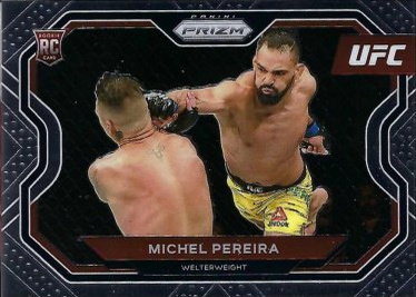 Michel Pereira 2021 Panini Prizm UFC Base #183 Lucky Envelopes