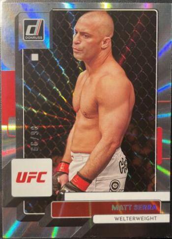 Matt Serra 2023 Panini Donruss UFC Base #123 Laser